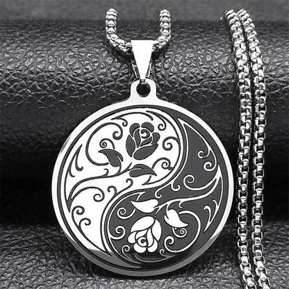 Yin Yang Pendant Necklace