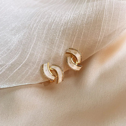 Exquisite Zircon Multi-Shaped Stud Earrings