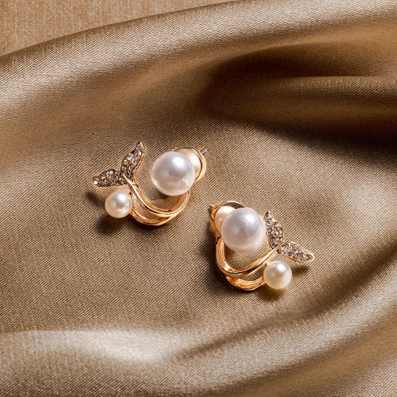 Exquisite Zircon Multi-Shaped Stud Earrings