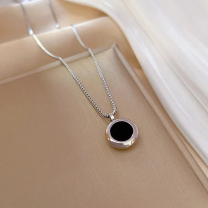 Vintage Halloween Necklace – Zircon Pendant Chain