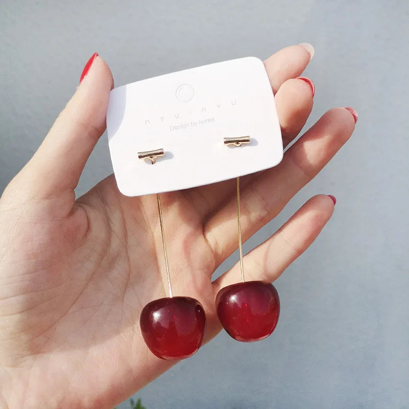 Heart & Star Tassel Drop Earrings