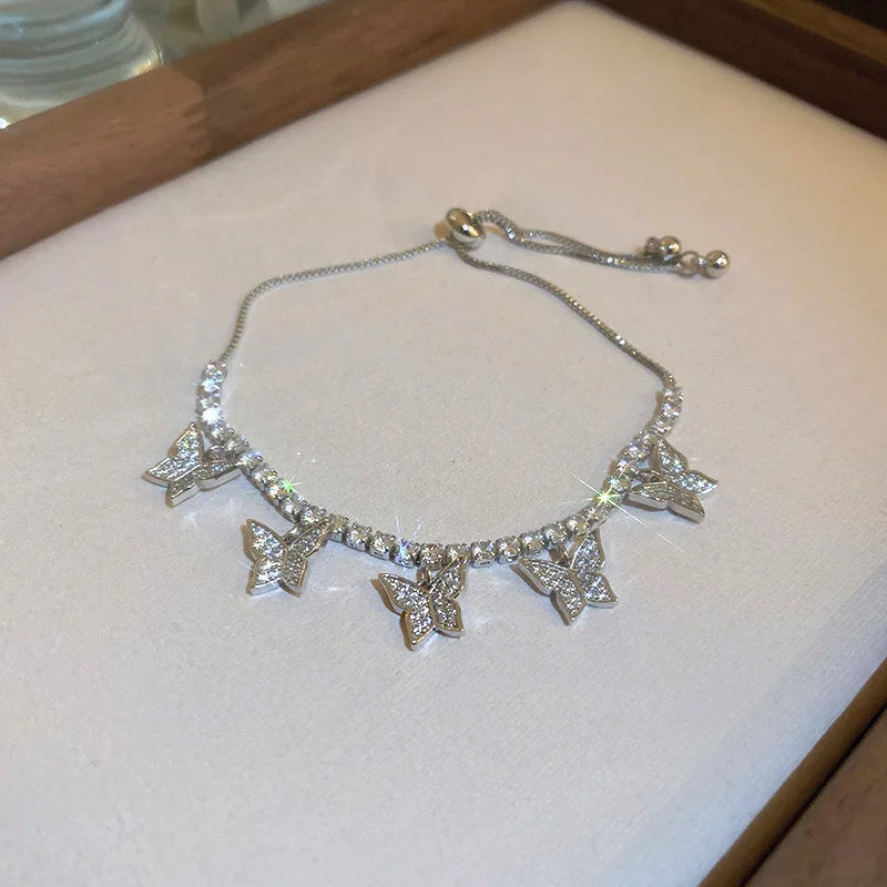 Bohemian Minimalist Multi-Layer Bracelet Set – 6-Piece Fashion Jewelry