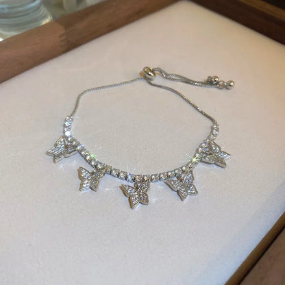 Bohemian Minimalist Multi-Layer Bracelet Set – 6-Piece Fashion Jewelry