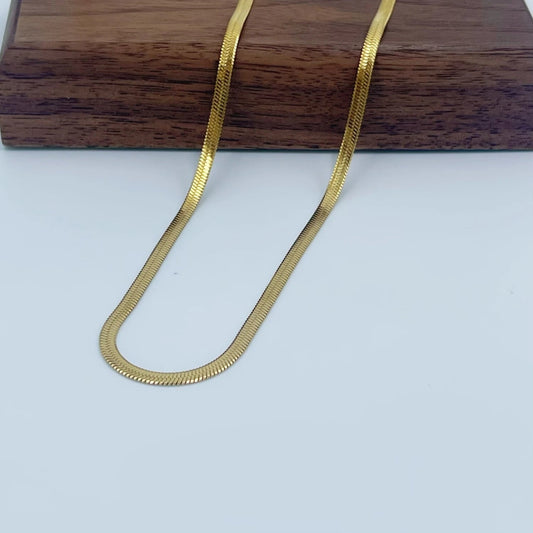 Minimalist Snake Chain Necklace