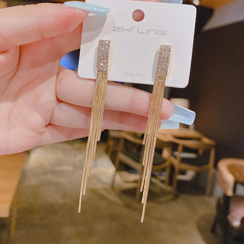 Elegant Multi-Shaped Hoop Drop Earrings