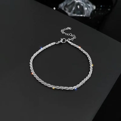 Bohemian Minimalist Multi-Layer Bracelet Set – 6-Piece Fashion Jewelry