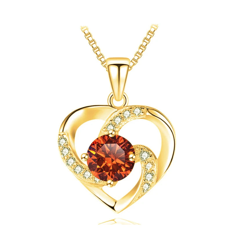 Heart Moissanite Necklace