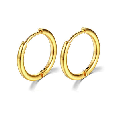 Stainless Steel Small Hoop Cartilage Earrings
