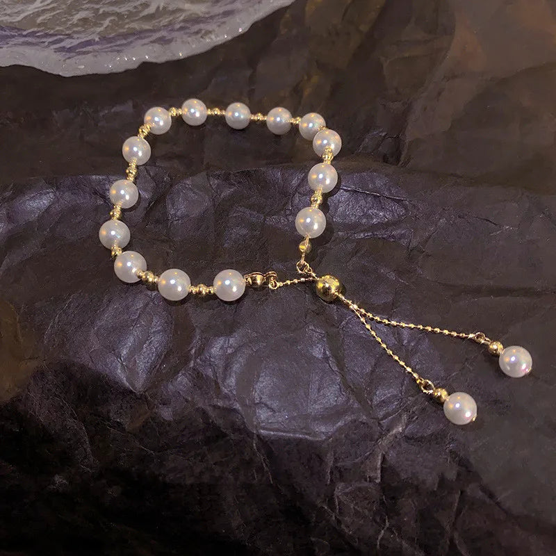 Bohemian Minimalist Multi-Layer Bracelet Set – 6-Piece Fashion Jewelry