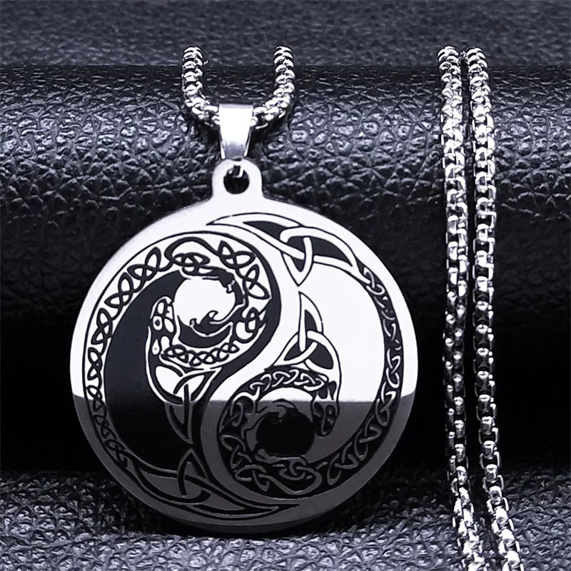 Yin Yang Pendant Necklace