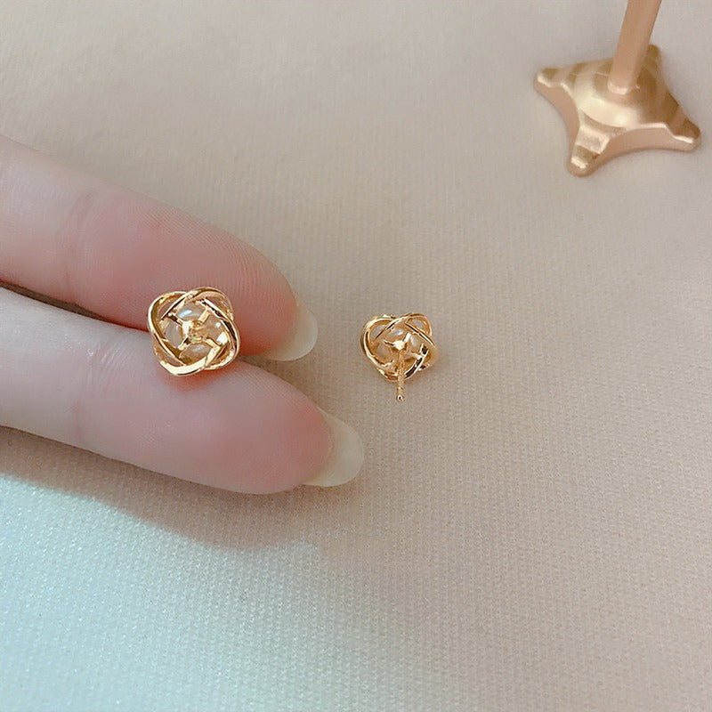 Exquisite Zircon Multi-Shaped Stud Earrings