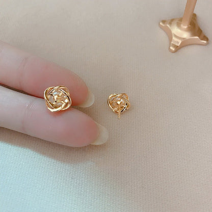 Exquisite Zircon Multi-Shaped Stud Earrings