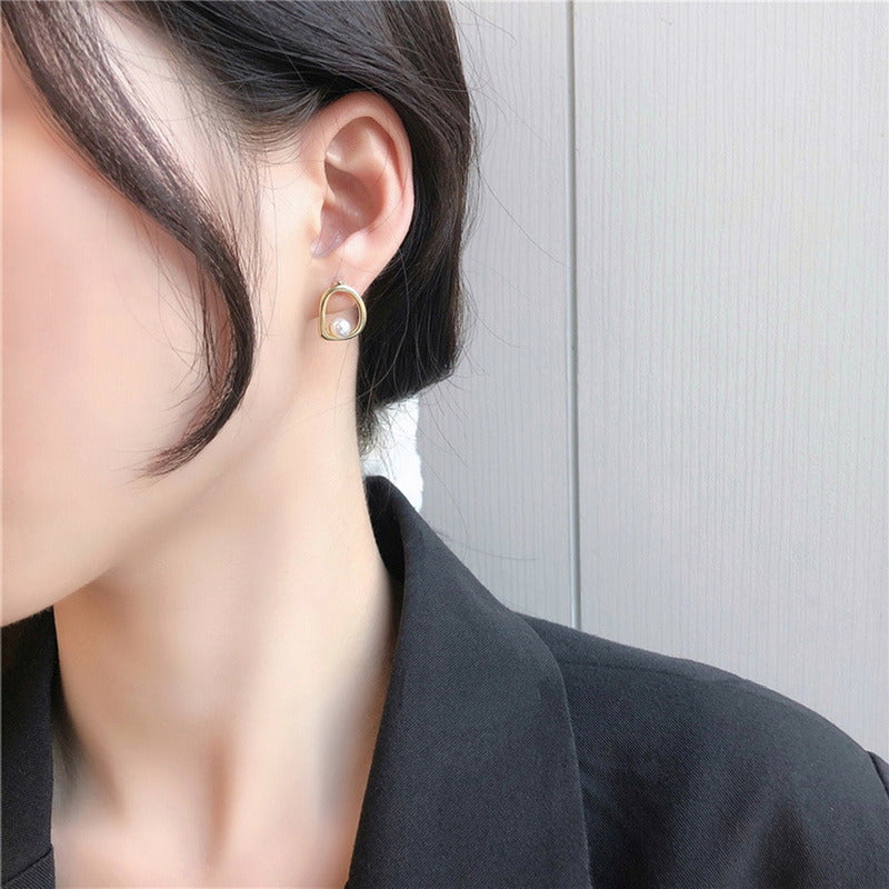 Exquisite Zircon Multi-Shaped Stud Earrings
